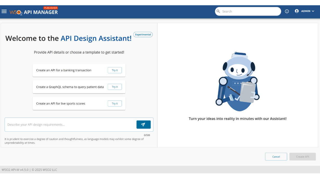 WSO2 API 4.5 - Smart API Design Assistant_Tellestia