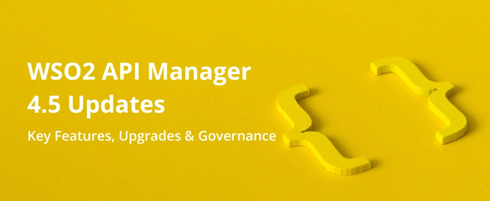 WSO2 API Manager 4.5 – Key Features, Upgrades & Governance